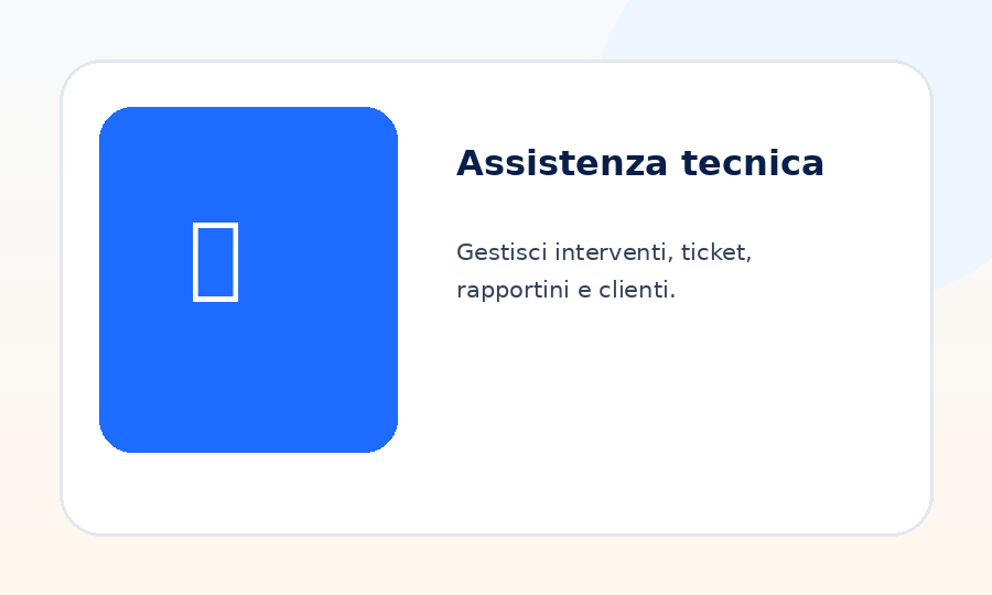 Immagine modello Assistenza tecnica ReportOne