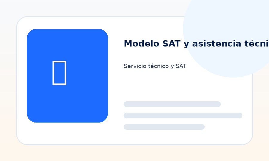 Imagen Modelo SAT y asistencia técnica ReportOne